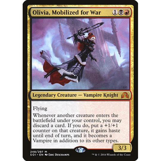 Olivia, Mobilized for War - Shadows Over Innistrad (español)