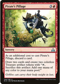 Pirate's Pillage - Rivals of Ixalan (español)