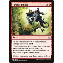 Pirate's Pillage - Rivals of Ixalan (español)