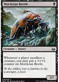 Mortician Beetle - Modern Masters 2017 (inglés)