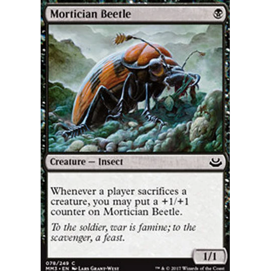 Mortician Beetle - Modern Masters 2017 (inglés)