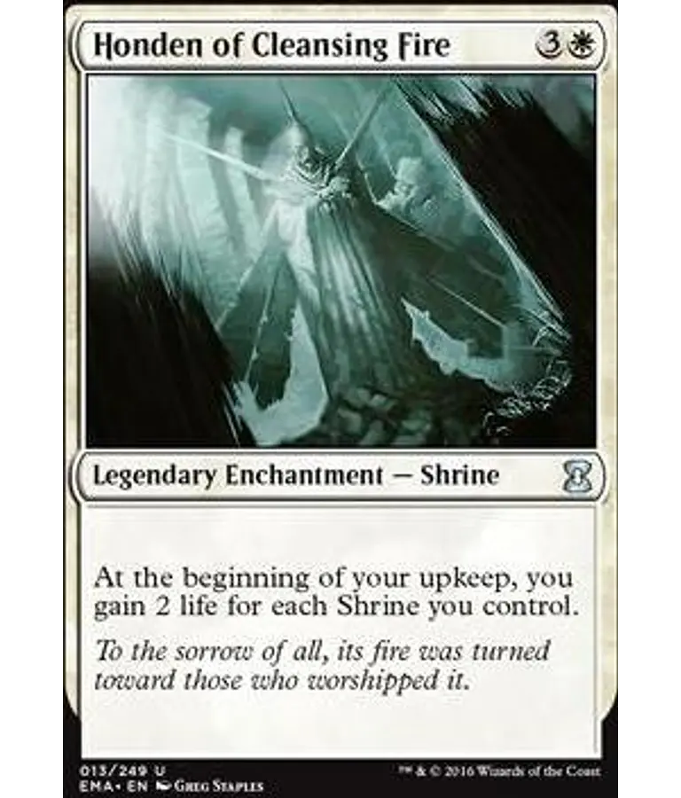 Honden of Cleansing Fire - Eternal Masters (inglés)