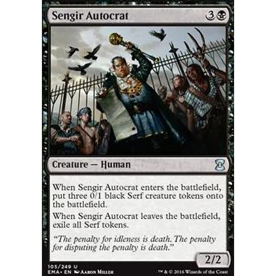 Autocrat - Eternal Masters: Sengir (inglés)