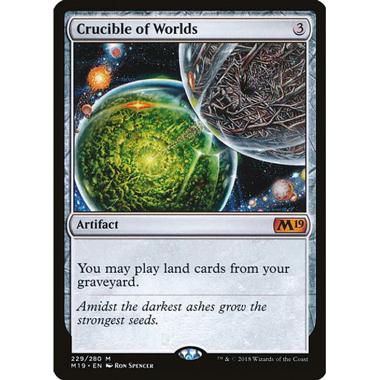 Crucible of Worlds - Core Set 2019 (español)