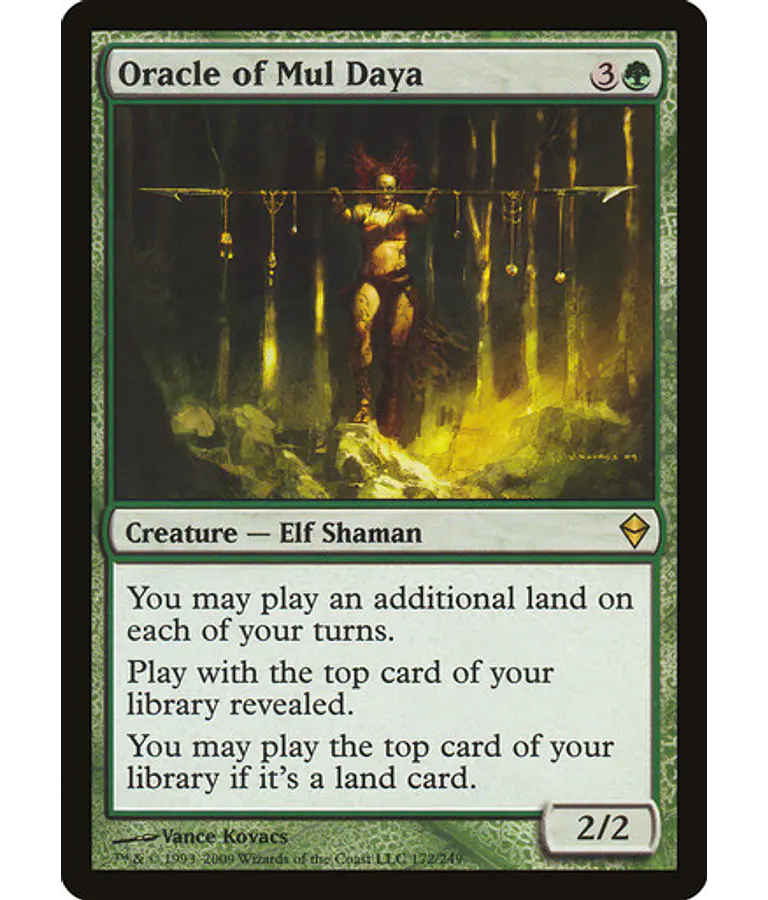 Oracle of Mul Daya - Zendikar (español)
