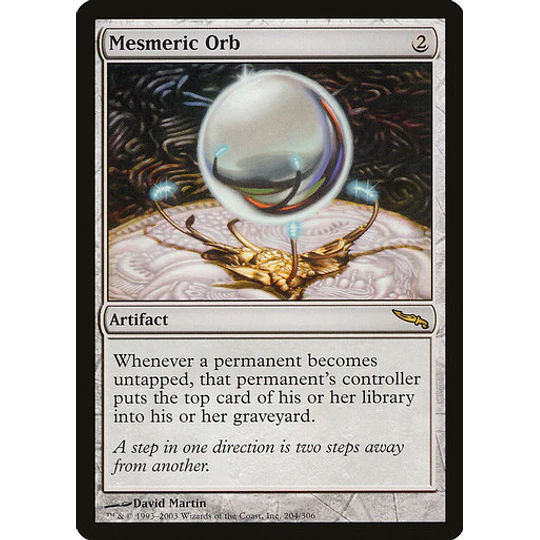 Mesmeric Orb - Mirrodin (español)