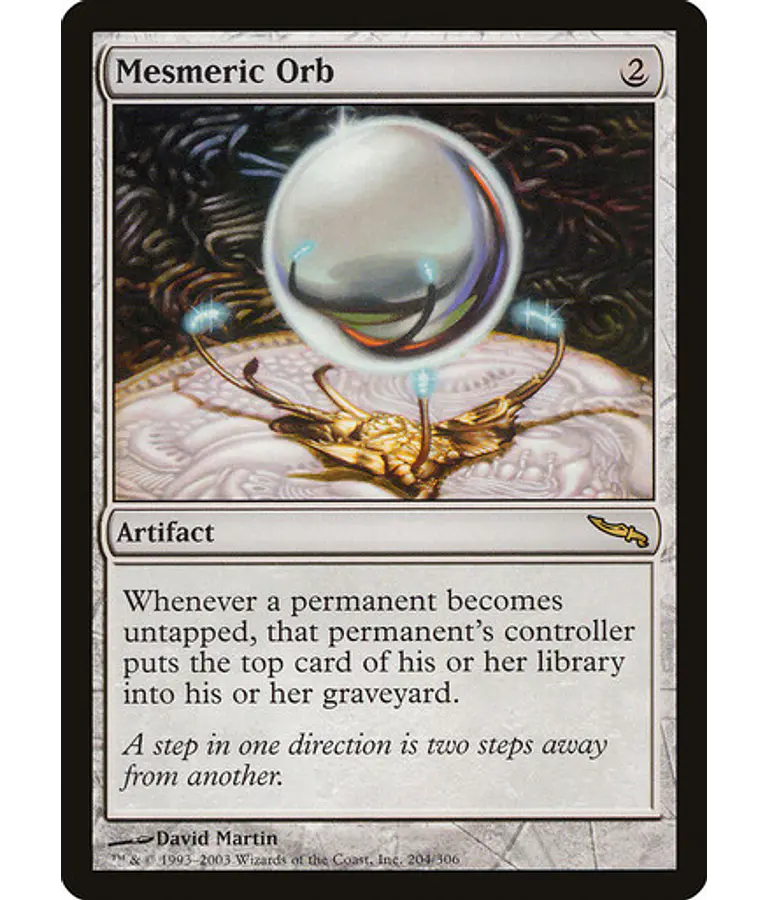 Mesmeric Orb - Mirrodin (español)
