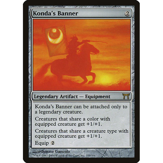 Konda's Banner - Champions of Kamigawa (español)