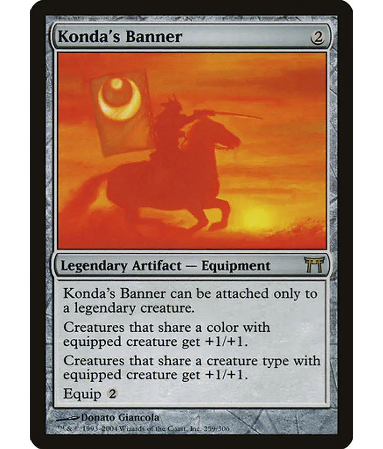 Konda's Banner - Champions of Kamigawa (español)
