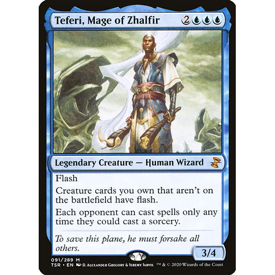 Teferi, Mage of Zhalfir - Time Spiral (inglés)