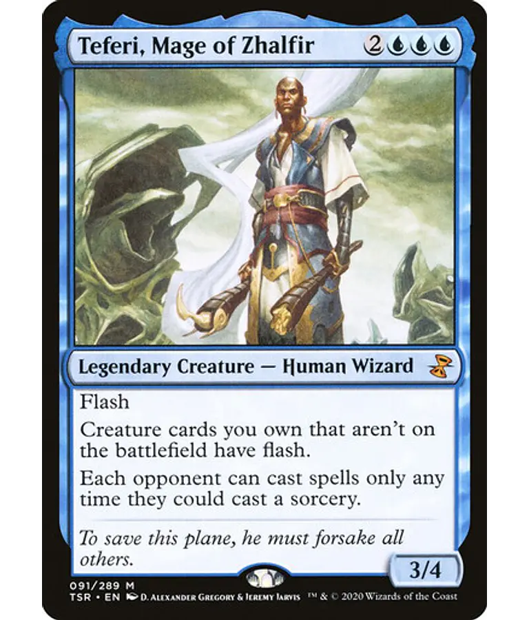 Teferi, Mage of Zhalfir - Time Spiral (inglés)