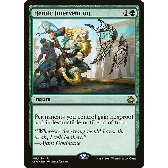 Heroic Intervention - Aether Revolt (español)