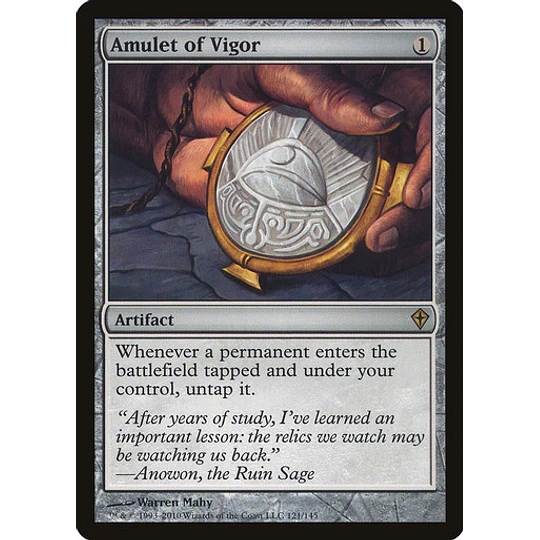 Amulet of Vigor - Worldwake (inglés)