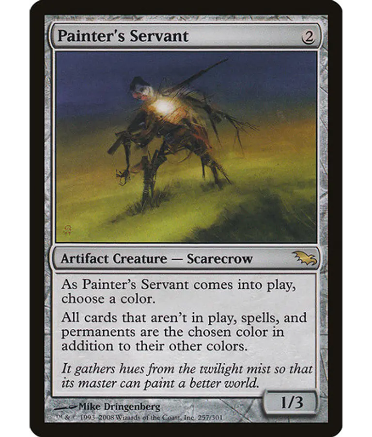 Painter's Servant - Shadowmoor (español)