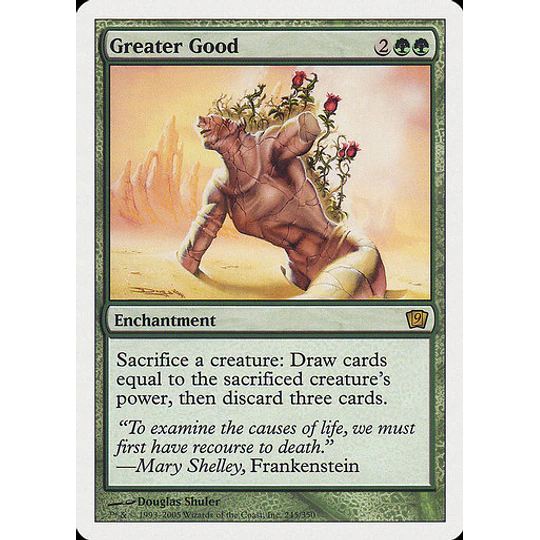 Greater Good - 9th Edition (español)