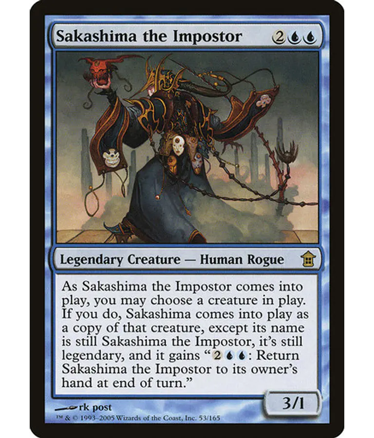 Sakashima the Impostor - Saviors of Kamigawa (español)