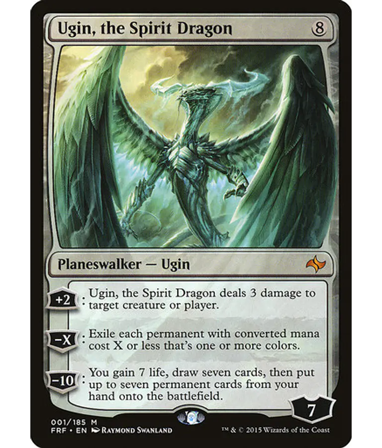Ugin, the Spirit Dragon - Fate Reforged (español)