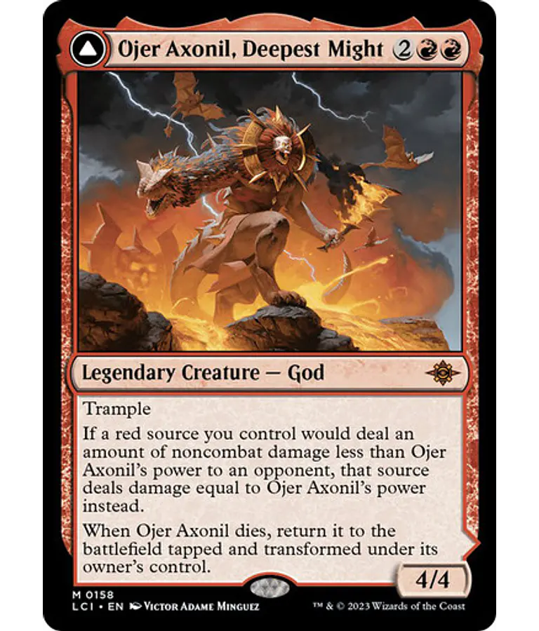 Ojer Axonil, Deepest Might - The Lost Caverns of Ixalan (inglés)