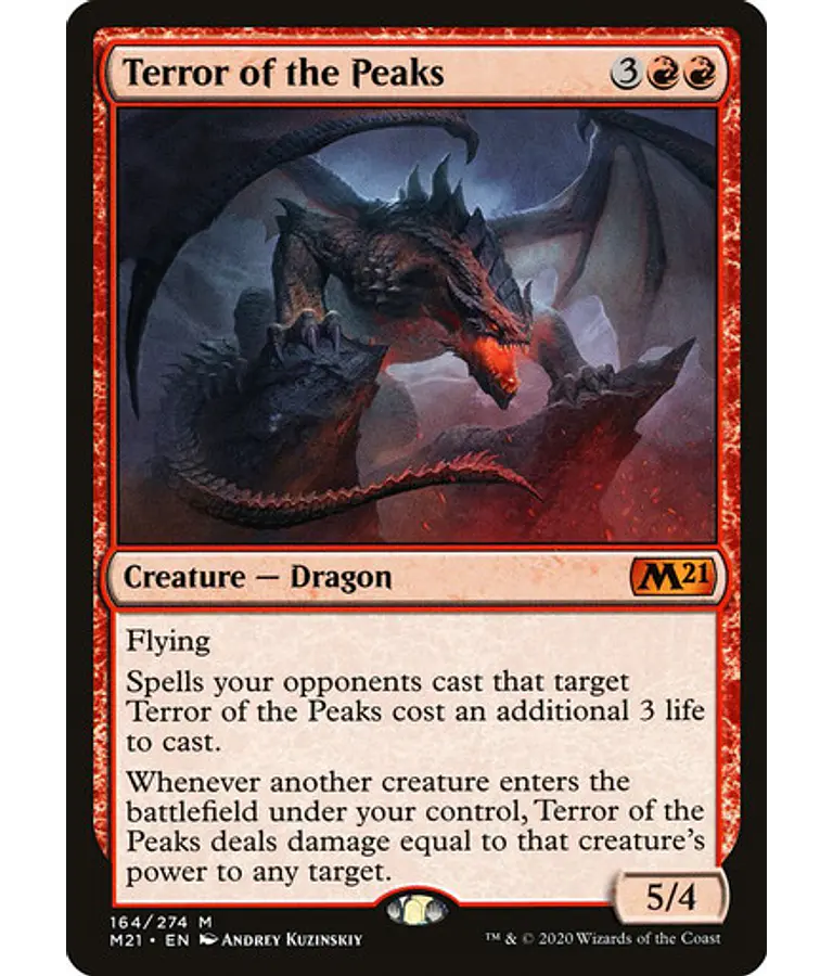 Terror of the Peaks - Core Set 2021 (inglés)