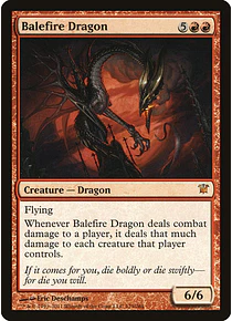 Balefire Dragon - Innistrad (español)
