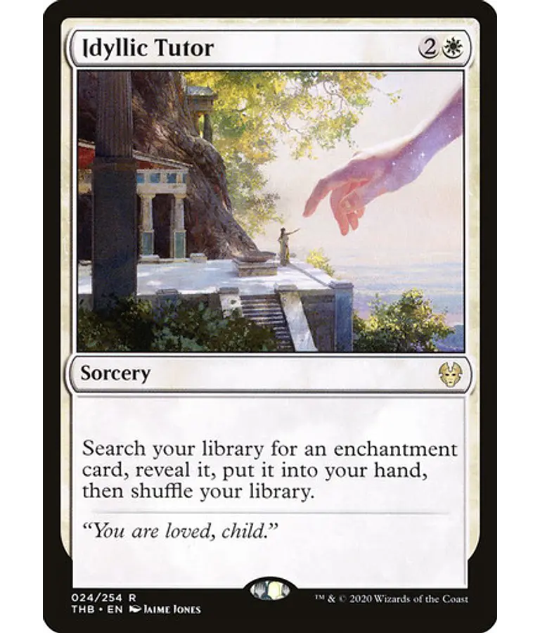 Idyllic Tutor - Theros Beyond Death (inglés)