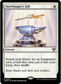 Steelshaper's Gift - Commander Masters (inglés)