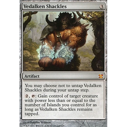 Vedalken Shackles - Modern Masters (inglés)