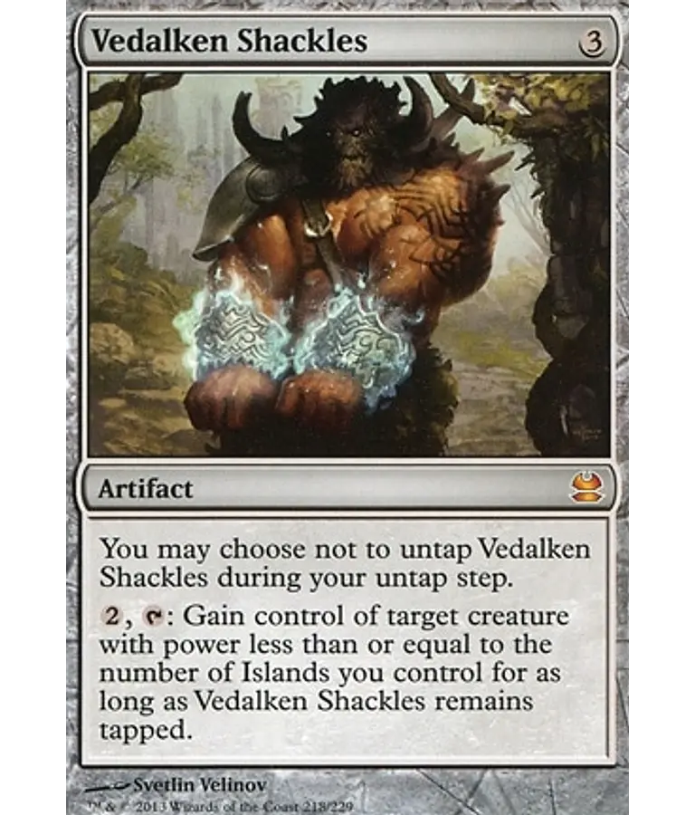 Vedalken Shackles - Modern Masters (inglés)