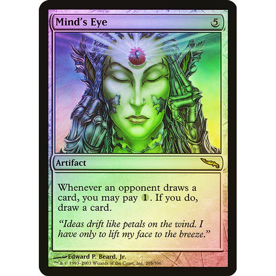 Mind's Eye - Mirrodin Foil (español)