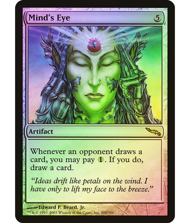Mind's Eye - Mirrodin Foil (español)