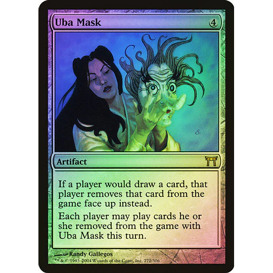 Uba Mask - Champions of Kamigawa Foil (español)