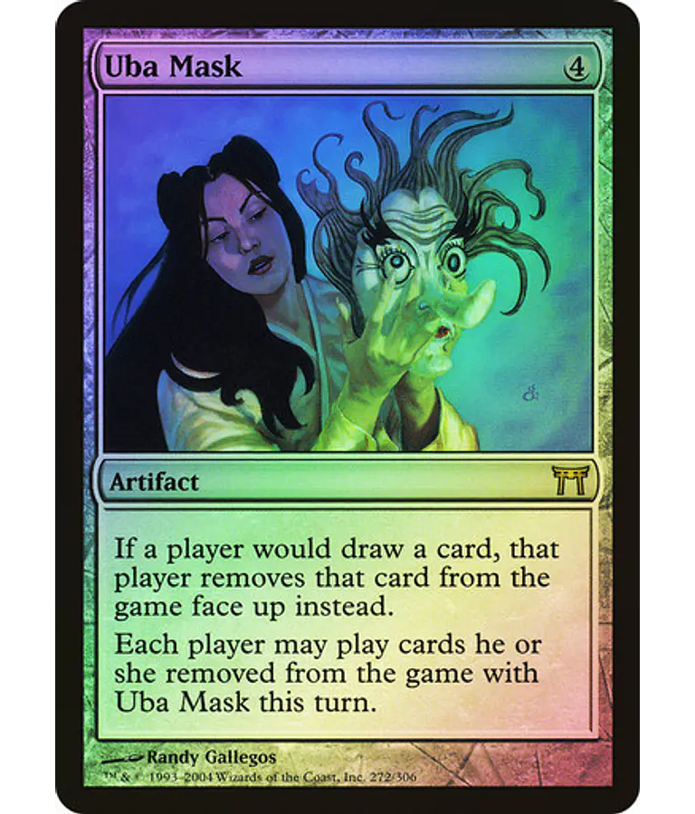 Uba Mask - Champions of Kamigawa Foil (español)