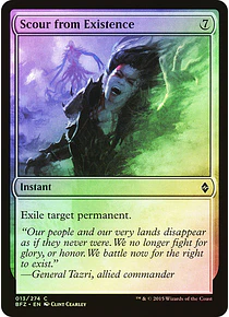 Scour from Existence - Battle for Zendikar Foil (español)