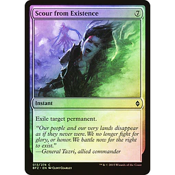 Scour from Existence - Battle for Zendikar Foil (español)