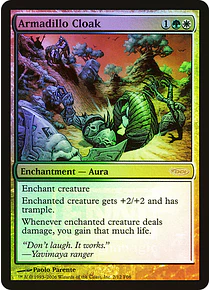Armadillo Cloak (FNM Foil) - Promotional (inglés)