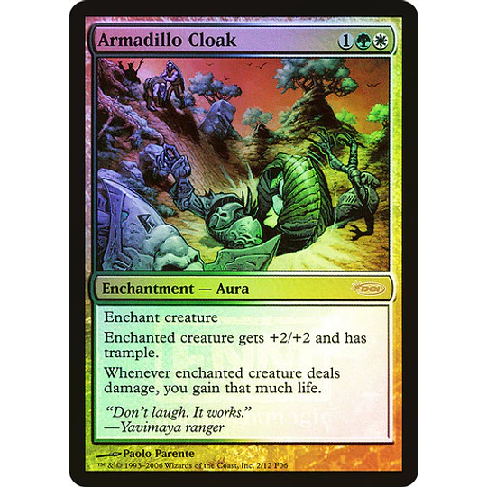 Armadillo Cloak (FNM Foil) - Promotional (inglés)