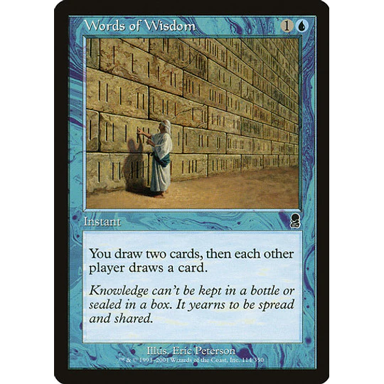 Words of Wisdom - Odyssey (español)