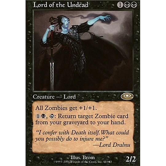 Lord of the Undead - Planeshift (español)