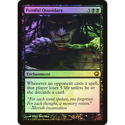 Painful Quandary - Scars of Mirrodin Foil (español)
