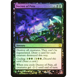 Decree of Pain (Foil) - Commander's Arsenal (inglés)