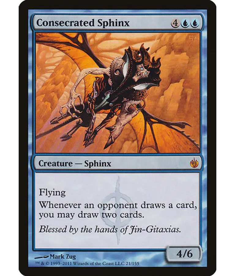 Consecrated Sphinx - Mirrodin Besieged (inglés)