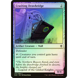 Crashing Drawbridge - Throne of Eldraine Foil (español)