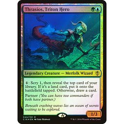 Thrasios, Triton Hero (Foil) - Commander 2016 (español)