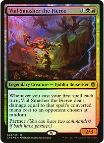 Vial Smasher the Fierce (Foil) - Commander 2016 (español)