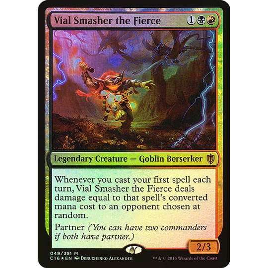 Vial Smasher the Fierce (Foil) - Commander 2016 (español)