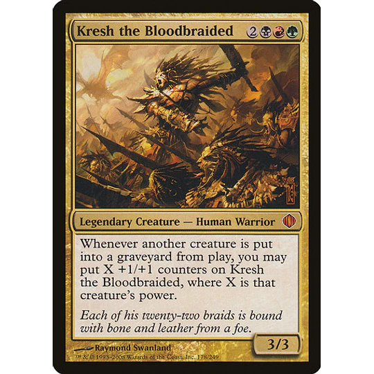 Kresh the Bloodbraided - Shards of Alara (español)
