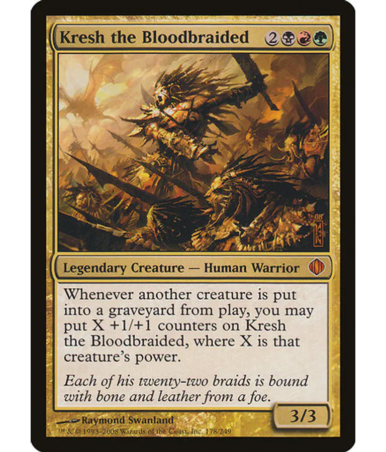 Kresh the Bloodbraided - Shards of Alara (español)