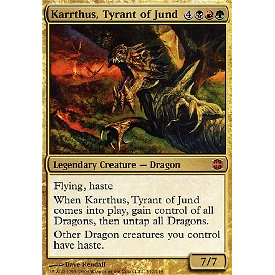 Karrthus, Tyrant of Jund - Alara Reborn (español)
