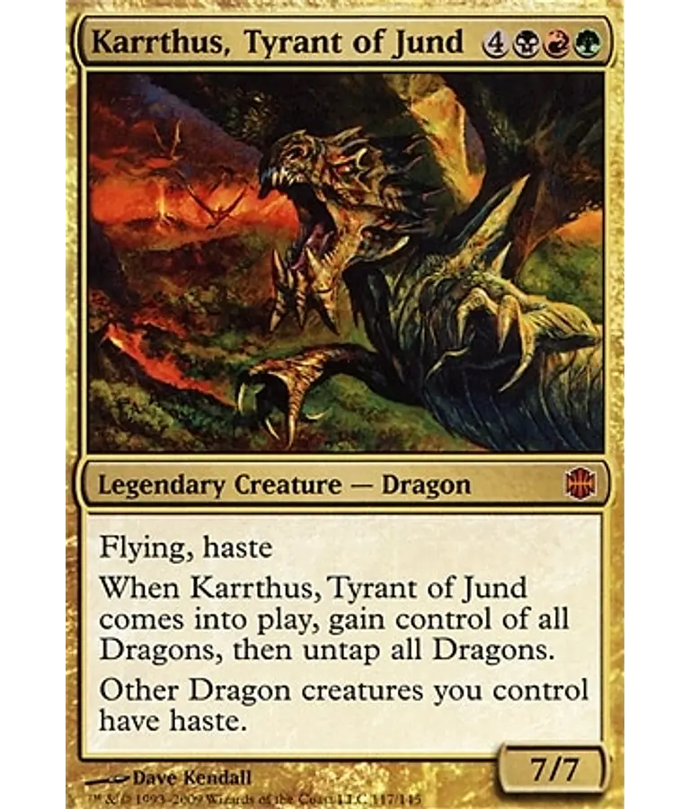 Karrthus, Tyrant of Jund - Alara Reborn (español)