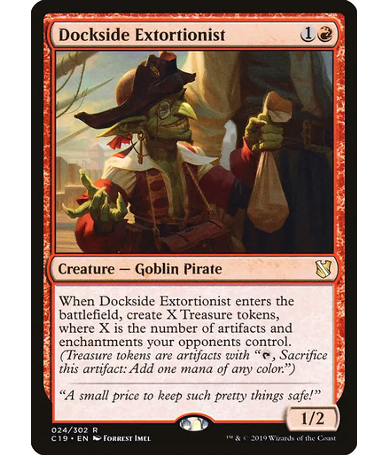 Dockside Extortionist - Commander 2019 (inglés)